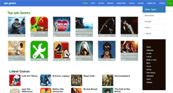 Desktop Screenshot of apkgames.org